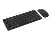 2.4G Dual-Mode Wireless Keyboard & Mouse Set with LED Backlight, Silent for Office Use