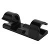 A84X-60Pcs Wire Fixing Clamp Clip Desktop Wire Clear Up Clips Holder Clamps Cable Clip Device USB Cord Clips Holder Organiser