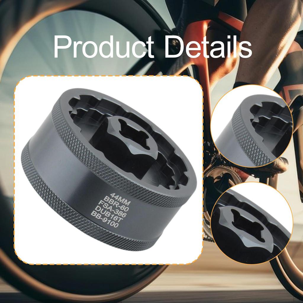 5 in 1 Bottom Bracket Remover BB Wrench Simple Installation Aluminum Alloy Bike Cup