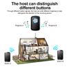 Smart Wireless Doorbell Family Door Bell Chime Kit 300M/1000Ft Long Distance 60 Songs Intelligent Doorbell Kit US EU Plug