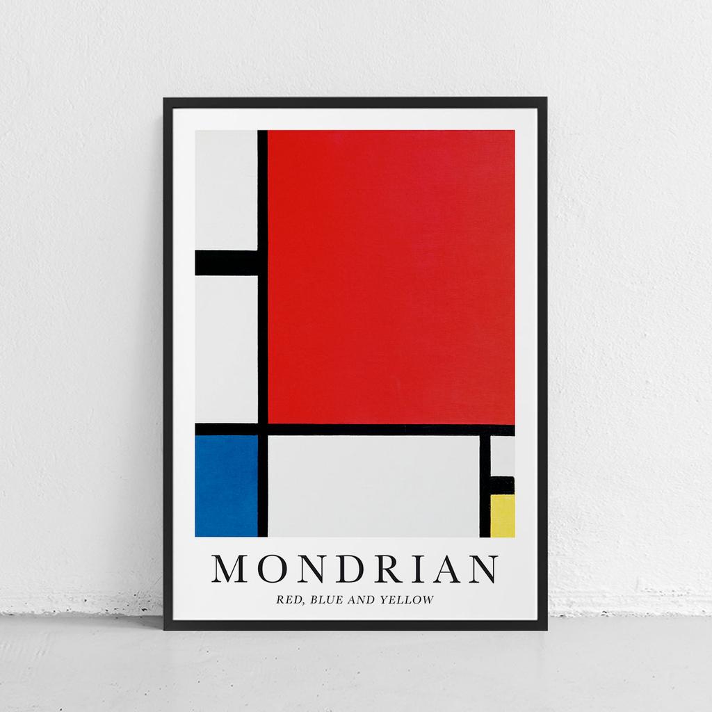 Poster Mondrian Paintings Reproductions