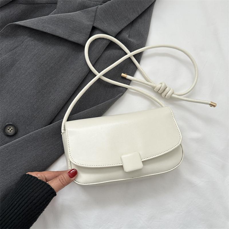 Fashionable Trendy Shoulder Bag Stylish Chic Small Square Purse For Women Autumn