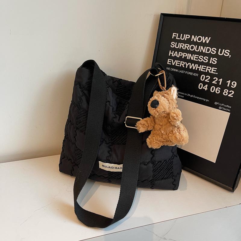 Leisure Commuting Large-capacity Bag Women's 2025 New Autumn and Winter Lightweight Casual Messenger Bag Shoulder Bag Tote Bag