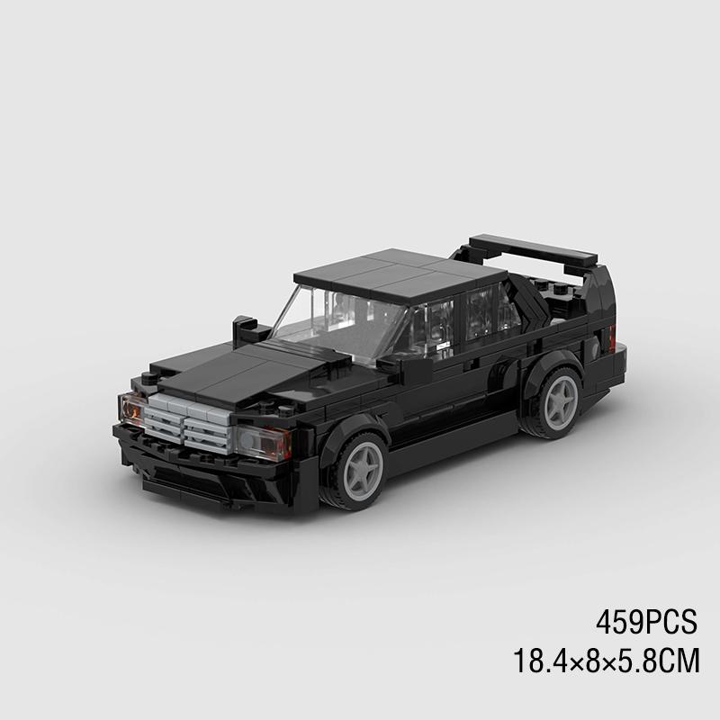 MOC Viteză Sport Super Mașină de Curse Model Blocuri de Construcție Cărămizi DIY Oraș Tehnic Raliu Mare Vehicul de Curse Cadou de Crăciun Jucărie