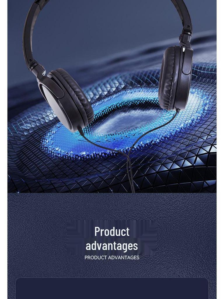 Universal Over-Ear Headphones for Electric Keyboard, Guitar, and Piano (2m-3m Cable, 6.5 To 3.5mm Adapter)