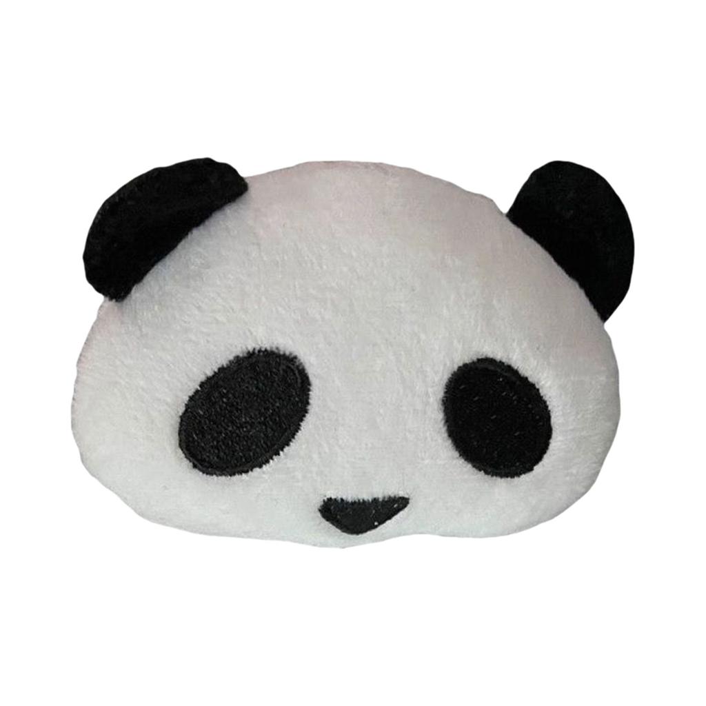Lovely Panda Hair Clip Plush Kids Hair Pin Make Up Hairpin Multipurpose Hairclip Hair Accessories with Brooch