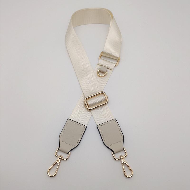 New Solid Color Nylon Bag Accessories D-type Buckle Hanging Small Bag Style Crossbody Strap Adjustable Backpack Shoulder Strap