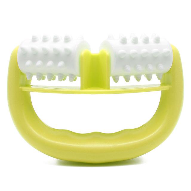 D Type Fat Control Roller Massager Cellulite Leg Abdomen Neck Buttocks Roller