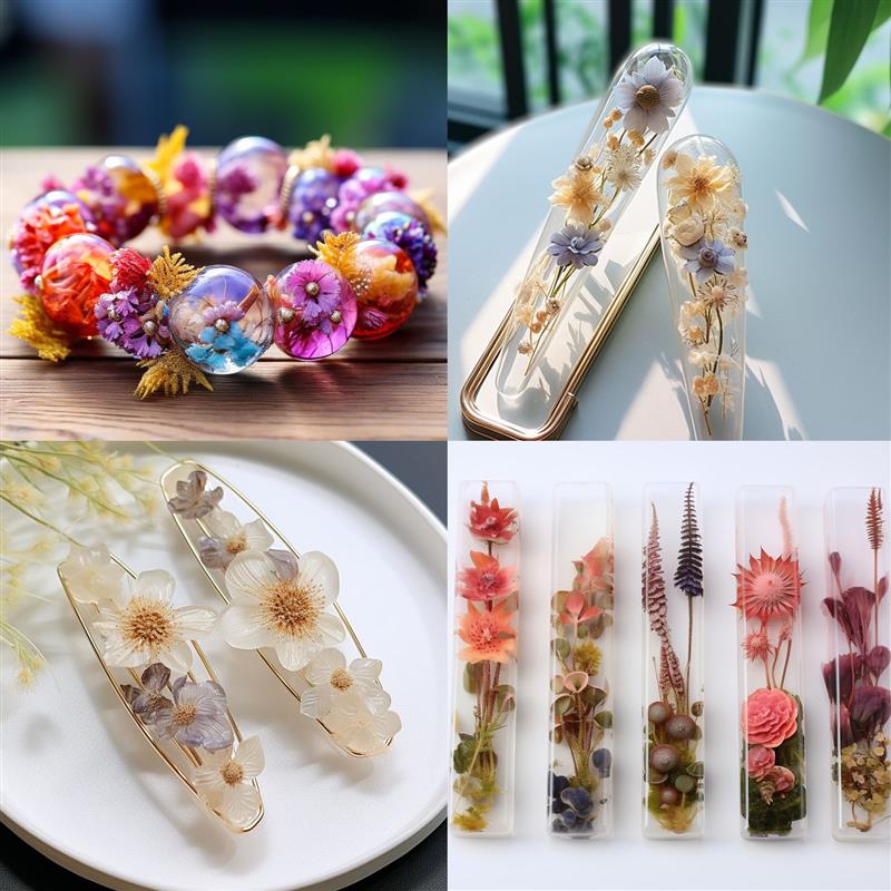 UV Resin Glue Quick-Drying Clear Hard Epoxy Resin Glue For Jewelry Making Bonding Glass, Metal, Wood DIY Craft Decor