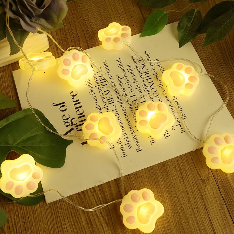 1,5 m LED Rosa Katteklo Lyslenke Gardin Girlander Lyslenker Soverom Hjem Julefest Bursdagsdekorasjon Eventyrlys