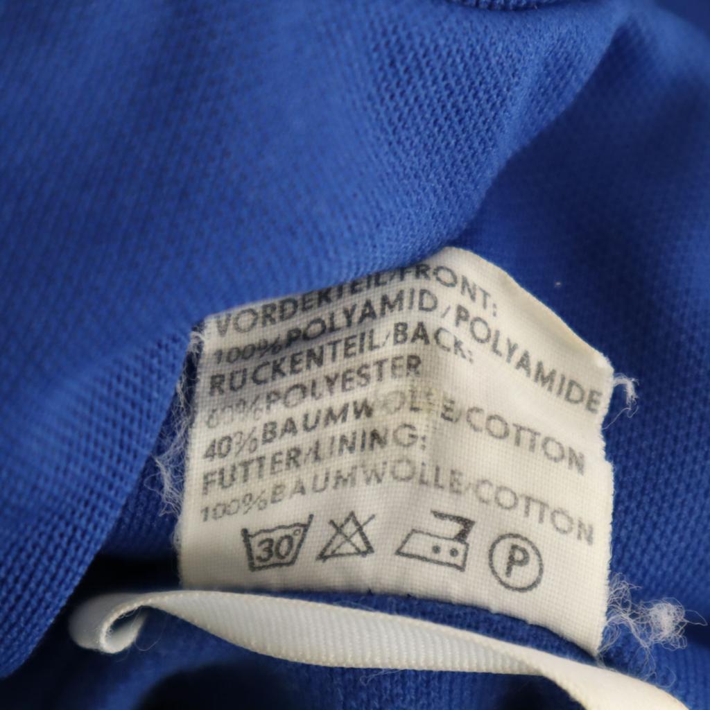 Adidas 70s Vintage Trefoil Logo Track Jacket M Blue Jersey Men's Used