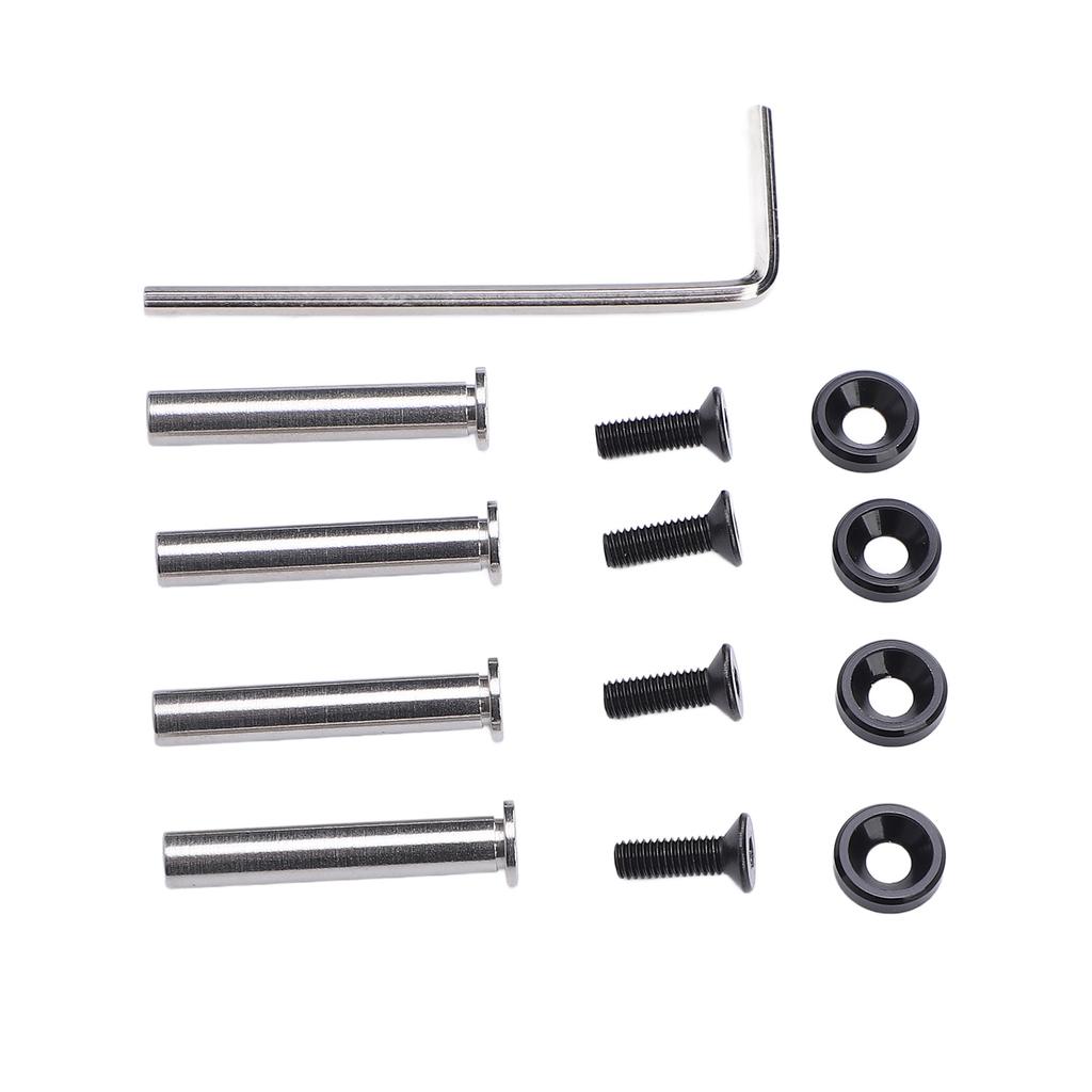 Computer Case Fan Screws Color Anodizing CPU Fan Screws Stainless Steel PC Cooling Fan Mount Screws Kit with Washers