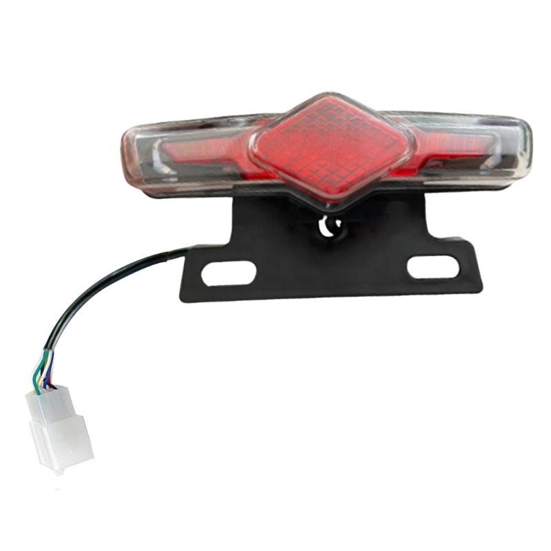 

Электрический велосипед тормоз задний фонарь велосипедный предупреждающий свет лампа для электровелосипедов водонепроницаемый светодиодный указатель поворота