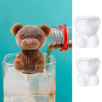 Ice Cube Mold Easy Demoulding Food Grade Non-stick Silicone Animal Shaped Ice Mold for Home