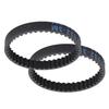 2pcs 132mm Rubber Closed Loop Timing Belt Synchronous Belt Fit for VS4‑10 Axial SCX10 II III