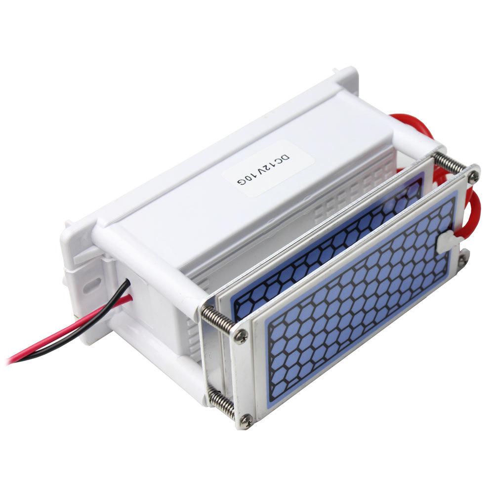 12V DC Car Ozone Generator with Dual Ceramic Plates, 10G Output