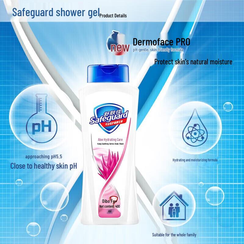 Safeguard Aloe Vera Moisturizing Care Body Wash
