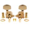 Musiclily Pro Locking Guitar Tuners for Les Paul Gold L3+R3 Electric/Acoustic Guitars,