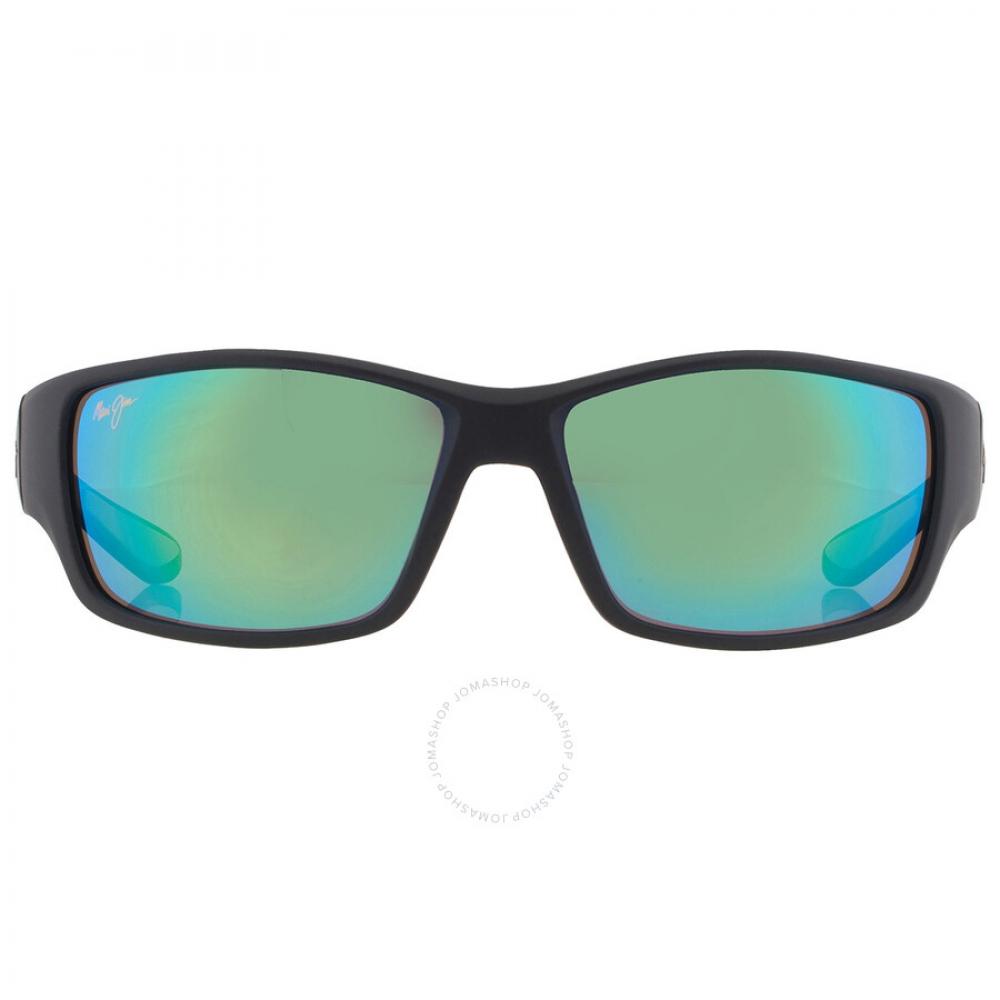 

Maui Jim Local Kine Mauigreen Wrap Men S SunglaSSeS Gm810 27m 61