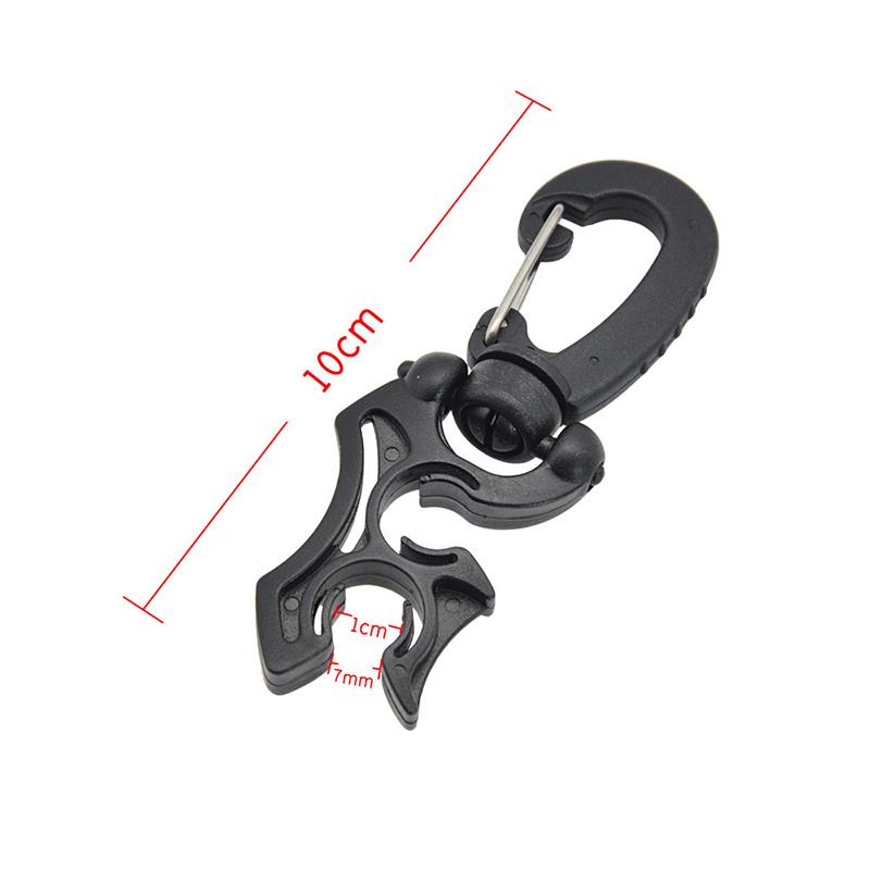 Diving Clip Bcd Hose Retainer Diving Double Bcd Hose Holder Clip Regulator Retainer Buckle Hook For Dive Snorkeling 2Pcs