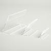 10Pcs Acrylic Transparent Display Stand Desk Sign Label Frame Price Tag Display