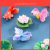 Adorable Resin Bubble-blowing Miniature Fish Colorful Aquarium Diy Decor