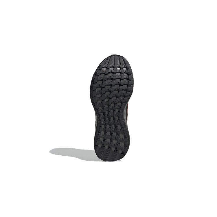 adidas Rapidarun Boa Amortiguación Caña Baja Zapatillas de Running para Niños Negro Rojo Niños de 3 a 7 Años FU7314