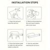 Stainless Steel Bathroom Rotatable Towel Rack Bathroom Pendant Free of Punching Multi-Pole Towel Rack Bath Towel Rack Towel Rack