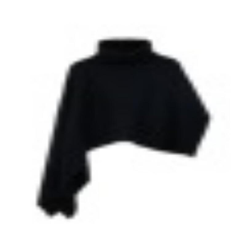 Women's Knitted Pullover Poncho Shawl