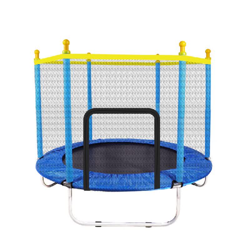Faltbares Indoor-Trampolin für Kinder mit Handlauf