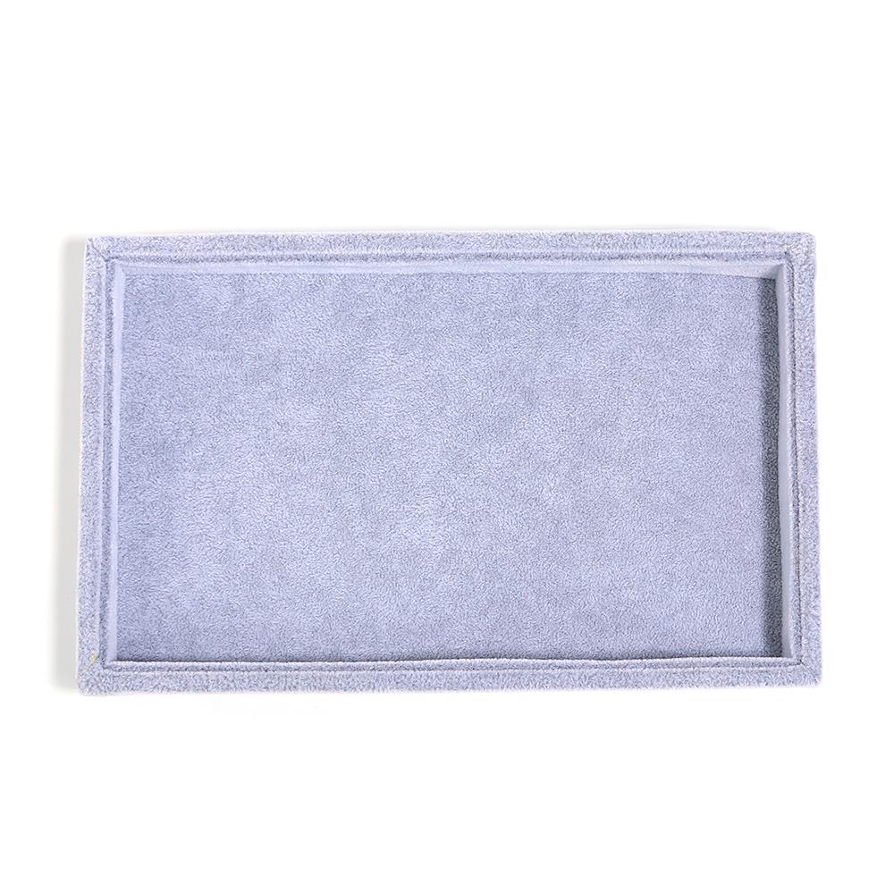1Pcs Velvet Jewelry Display Colorful Exquisite Holder Portable Ring Earrings Necklace Organizer DIY Jewelry Storage Box Trays