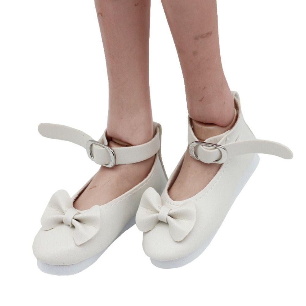 1 Pair Embroidered 1/3 Girl 7.8cm Embroidered Shoess 1/3 BJD BJD 60 Cm Doll Shoes  Doll Accessories