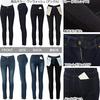 Kobe Lettuce Skinny Denim Black Women's Fleece-Lined Jeans, Warm, Stretch, Winter, [M1759]