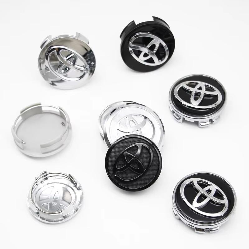 4Pcs 57/62mm Car Wheel Center Hub Cap Wheel Rim Cover for Toyota Corolla RAV4 Levin Yaris C-HR Camry Prado Prius Car Accessories