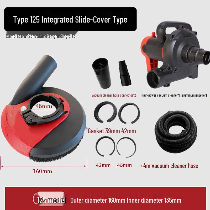 Angle Grinder Dust Collection Cover for Dust-Free Cutting and Polishing