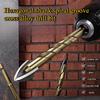 Cross Drill Bit Set Carbide Tip for Glass Ceramic Tiles Concrete Stone Metal Drilling High Hardness