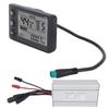 Bicycle Lithium Conversion Controller Kit Waterproof with 30A Bicycle Controller S866 Display Panel DIY Modified