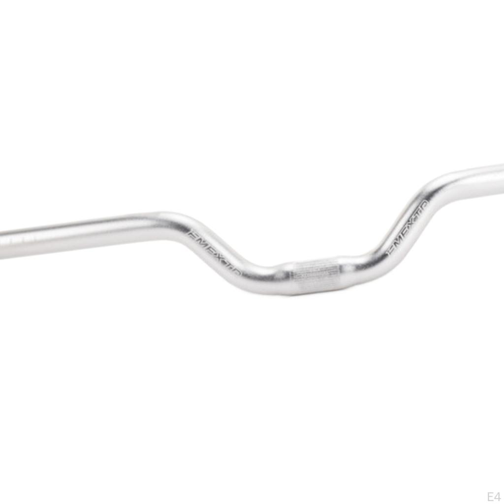 Manubrio per bicicletta in lega di alluminio resistente all'usura multiuso da 25,4 mm per guida all'aperto