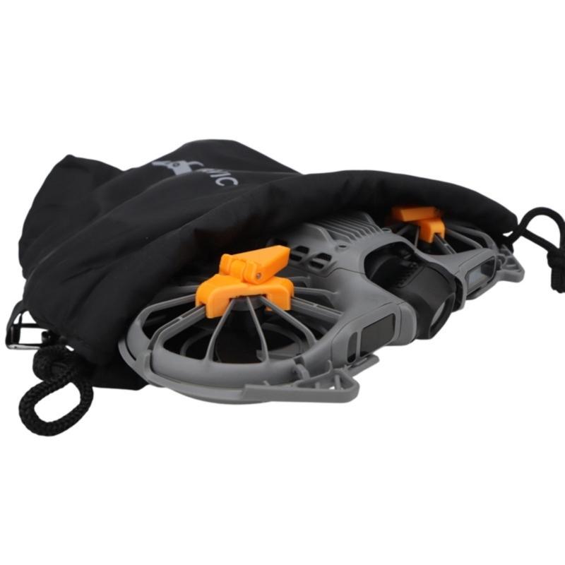 Adjustable Height Drones Landing Gear Foldable Structure ABS Material for 2 Secure Outdoor Filming Support