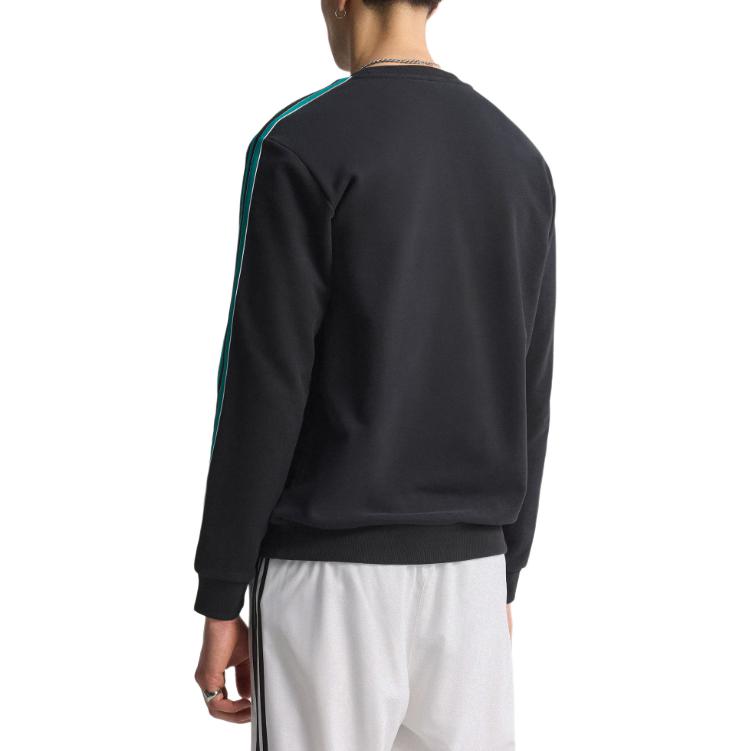 Adidas Originals X Liverpool FC Collaboration FW25 Terrace Icons Crew Neck Pullover Sports Long Sleeve Sweatshirt Men Sweatshirt JW5472