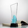 Personalisierte Kristalltrophäe, farbig bedruckt, Preis für herausragende Mitarbeiter bei Sportveranstaltungen, Souvenir für Zuhause, 1 Stück