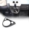 Fiat 500 Gear Shift Button Center Console Gear Shift Frame Switch Panel Protective Interior Car ABS Fiber (2011-Present) Cover, Sticker, Panel, Frame,