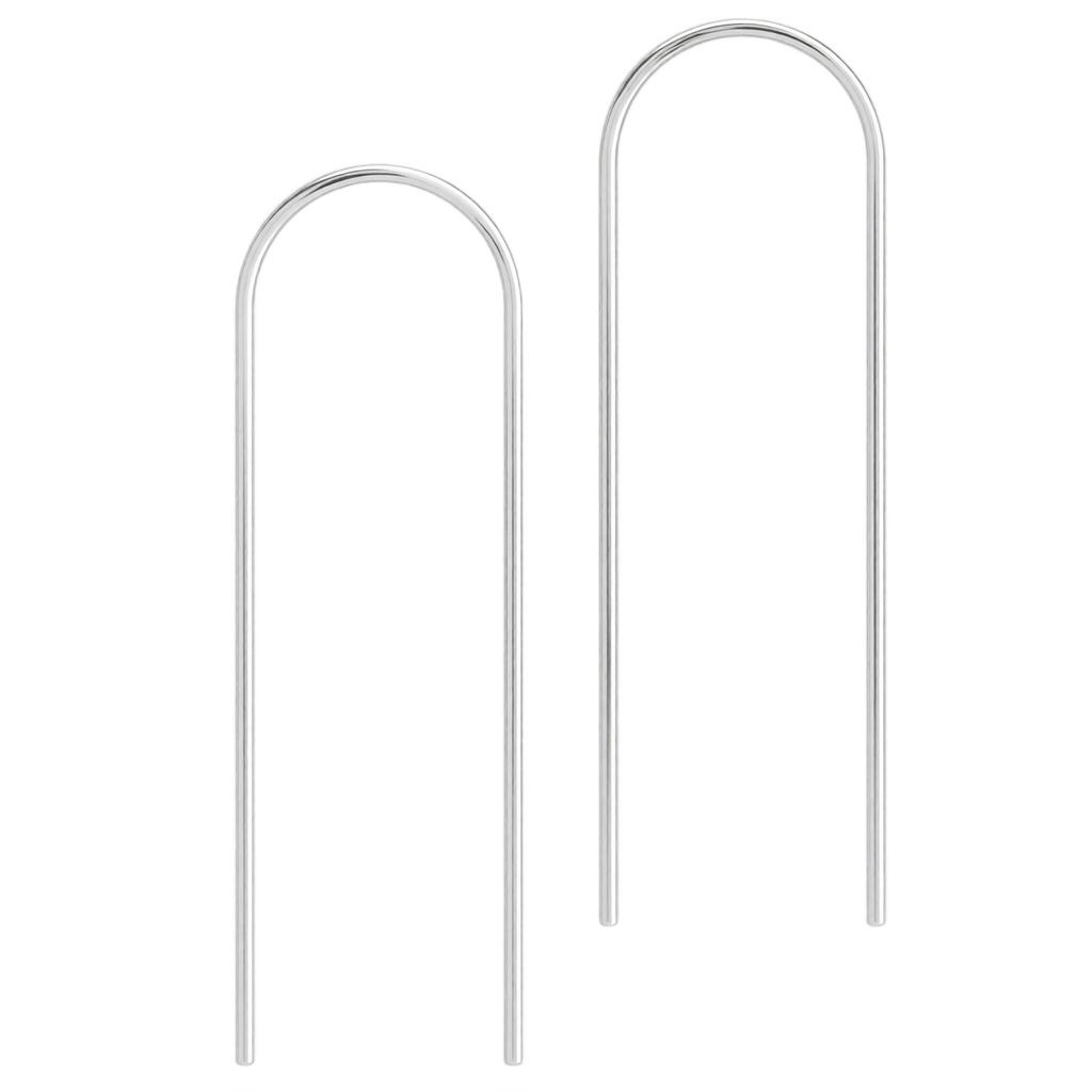 2pc Plant Support Stakes U-Shaped Acrylic Climbing Plant Supports Garden Plant Stakes for Indoor Outdoor Plants