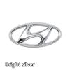 3D ABS Car Front Grille Trunk Logo Sticker Trunk Logo For Hyundai I10 Elantra Getz Sonata XG Terracan Coupe Trajet Matrix Emblem XX1