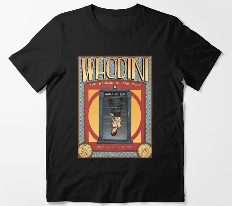 Сумасшедший Человек с Коробкой Whodini Хип-Хоп Электроника Jalil Hutchins Carter Футболка Унисекс Футболка Футболка с Принтом XXXXL