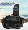 Multifunctional Fishing Waist & Crossbody Bag with Large Capacity for Rods and Tackle