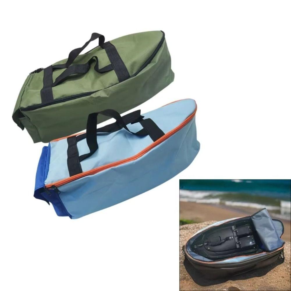 Waterproof Bait Boat Carry Bag Zipper Closure Bait Boat Handbag  Outdoor Sports
