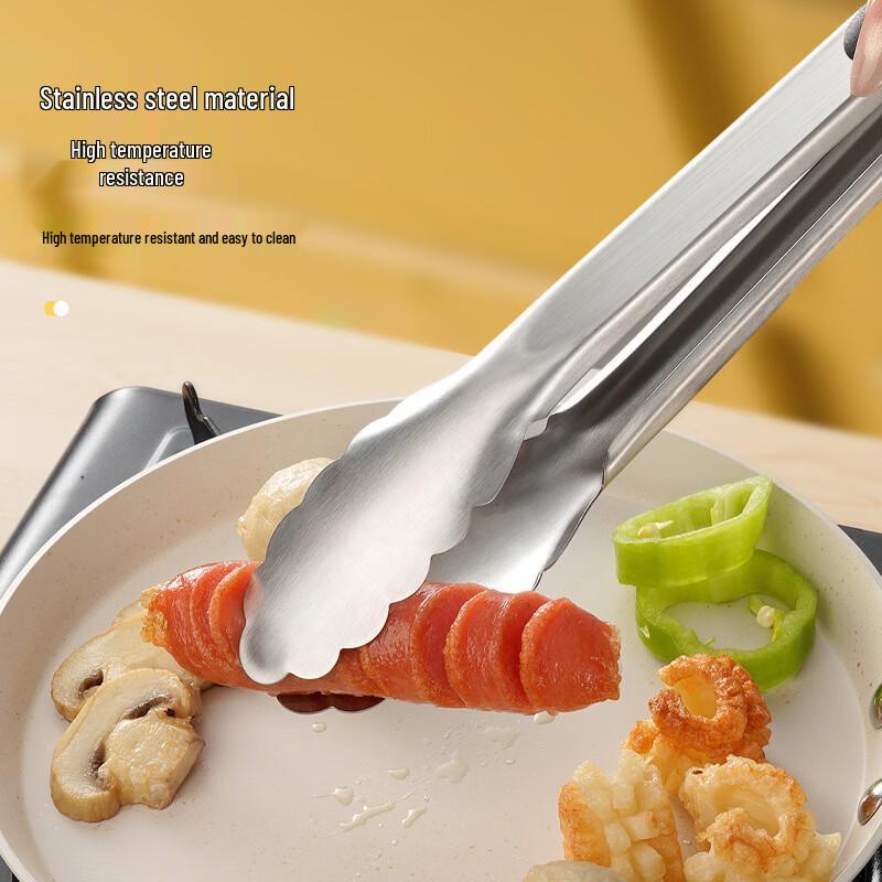 Zhizhou Stainless Steel Food Tongs Set
