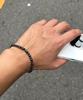 Iamj Volca Black Gemstone Bracelet