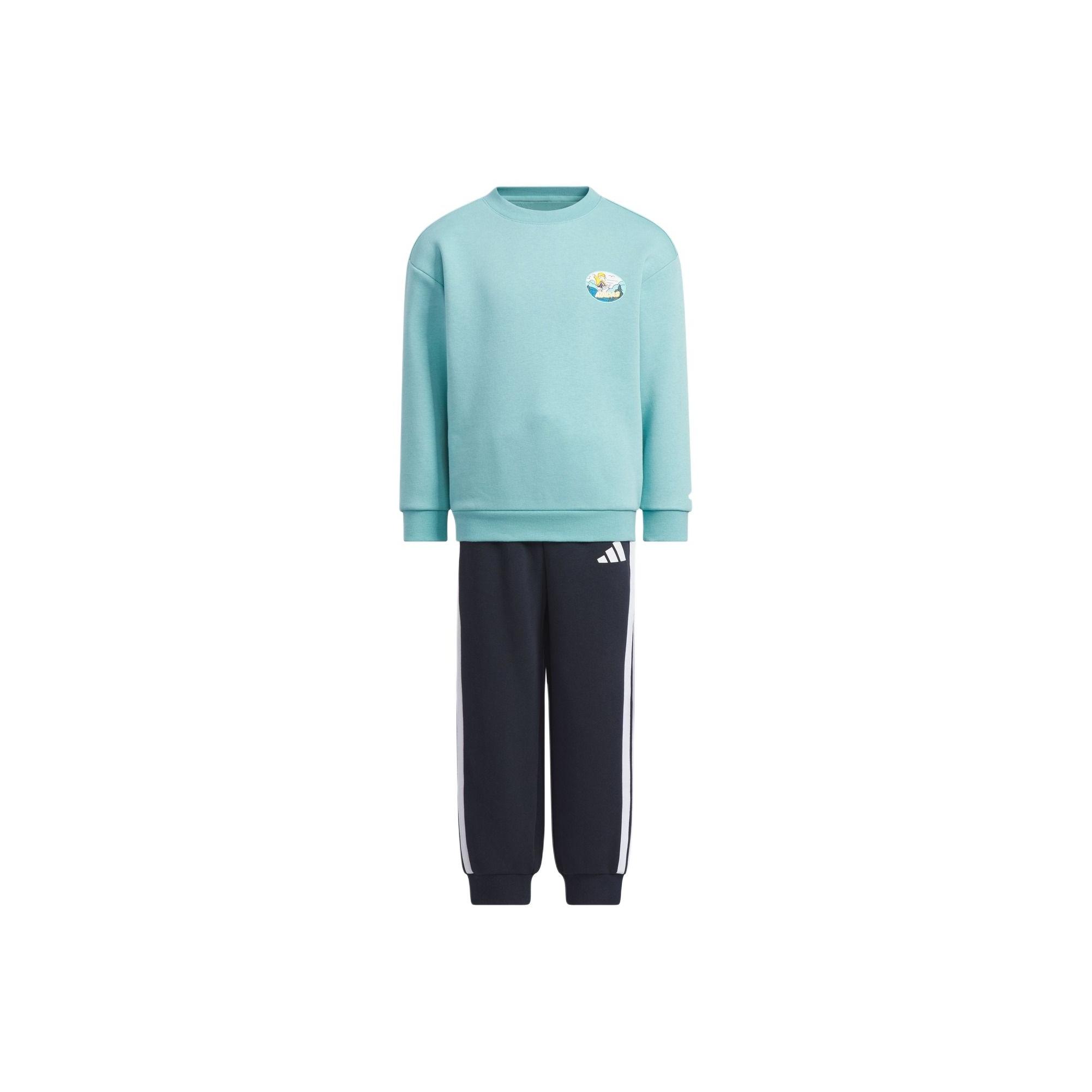 adidas Kids  Long Sleeve Set Light Mint/Legend Ink Unisex KC2822 104